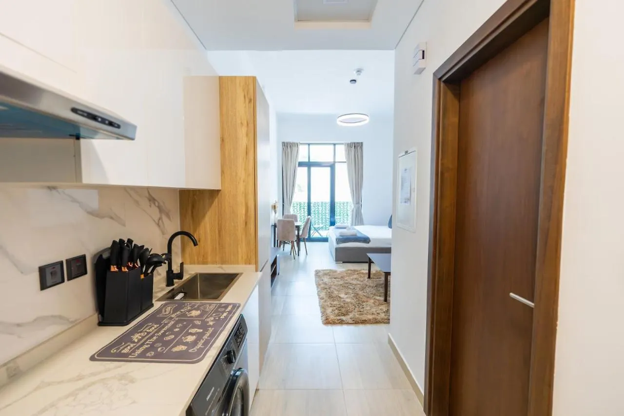 Le Petit Village !Cozy Yet Spacious Studio Apartment! Дубай Апартаменты